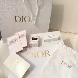 Dior Miss Dior Essence Mini Eau de Parfum with other Dior samples